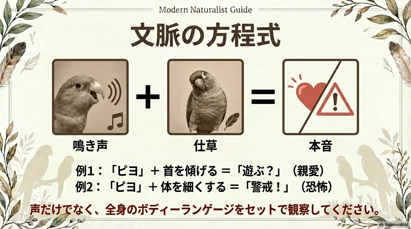 セキセイインコの鳴き声の種類別対処ガイド