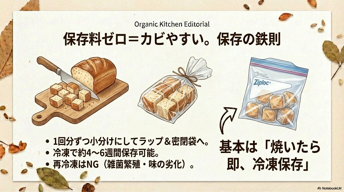 美味しく長持ちさせる冷凍保存のコツ