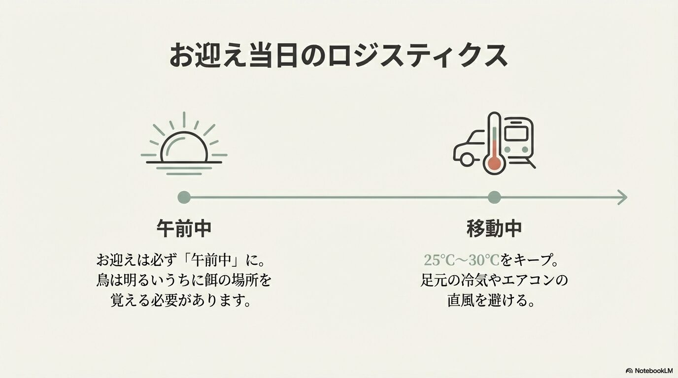 3-3. お迎えの時間帯と移動計画