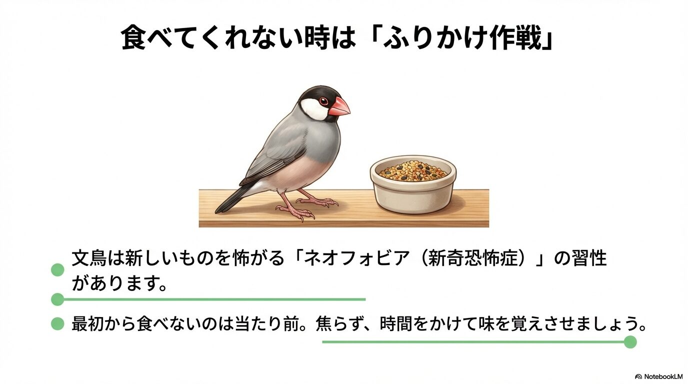 食べてくれない時のふりかけ活用法