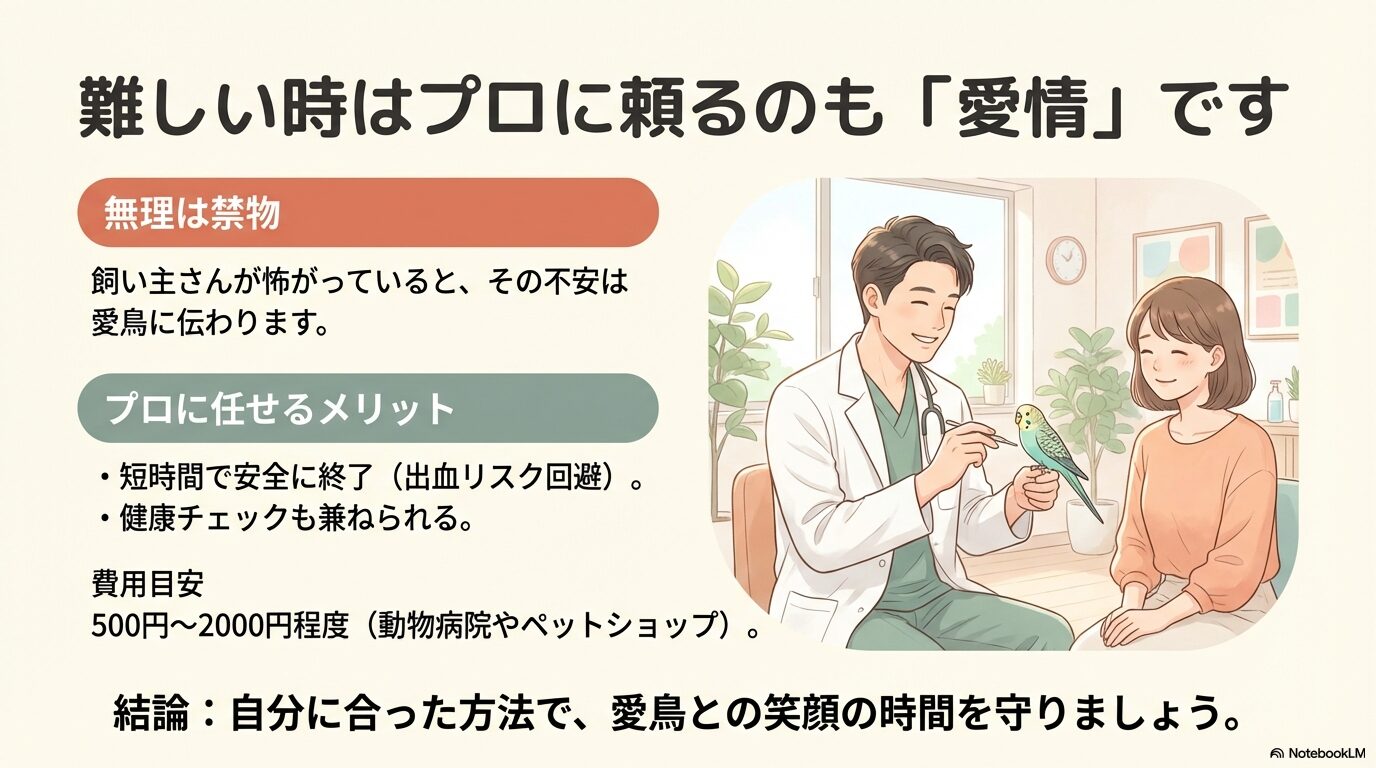 病院にお願いする判断