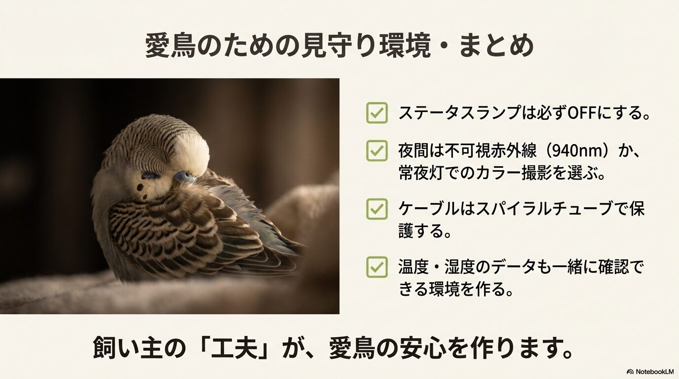 インコ用ペットカメラのおすすめ総まとめ