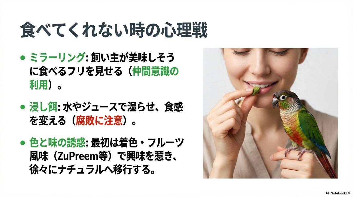 食べてくれない時のネオフォビア対策と工夫