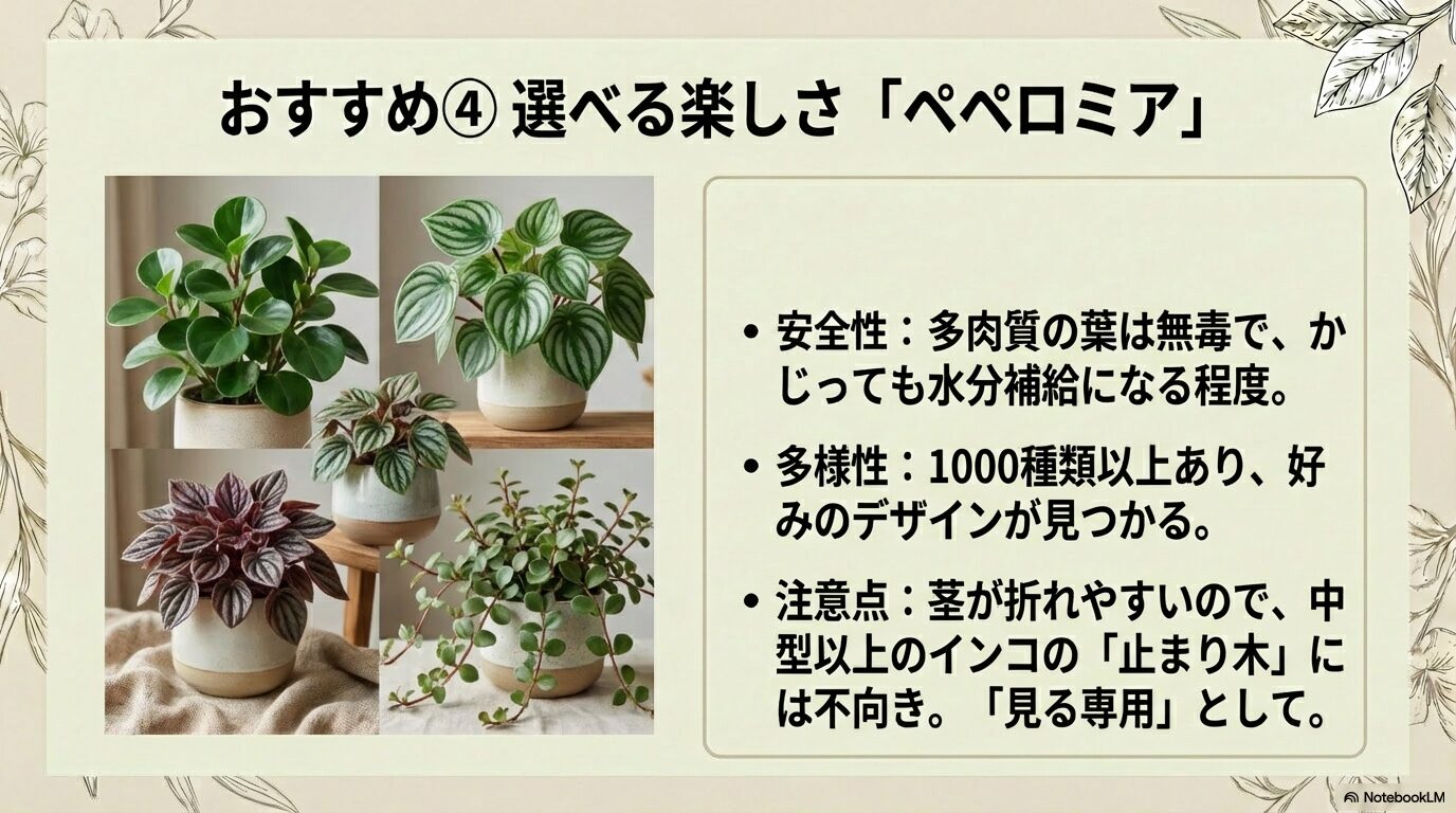 インコ オリヅルランはハンギングに