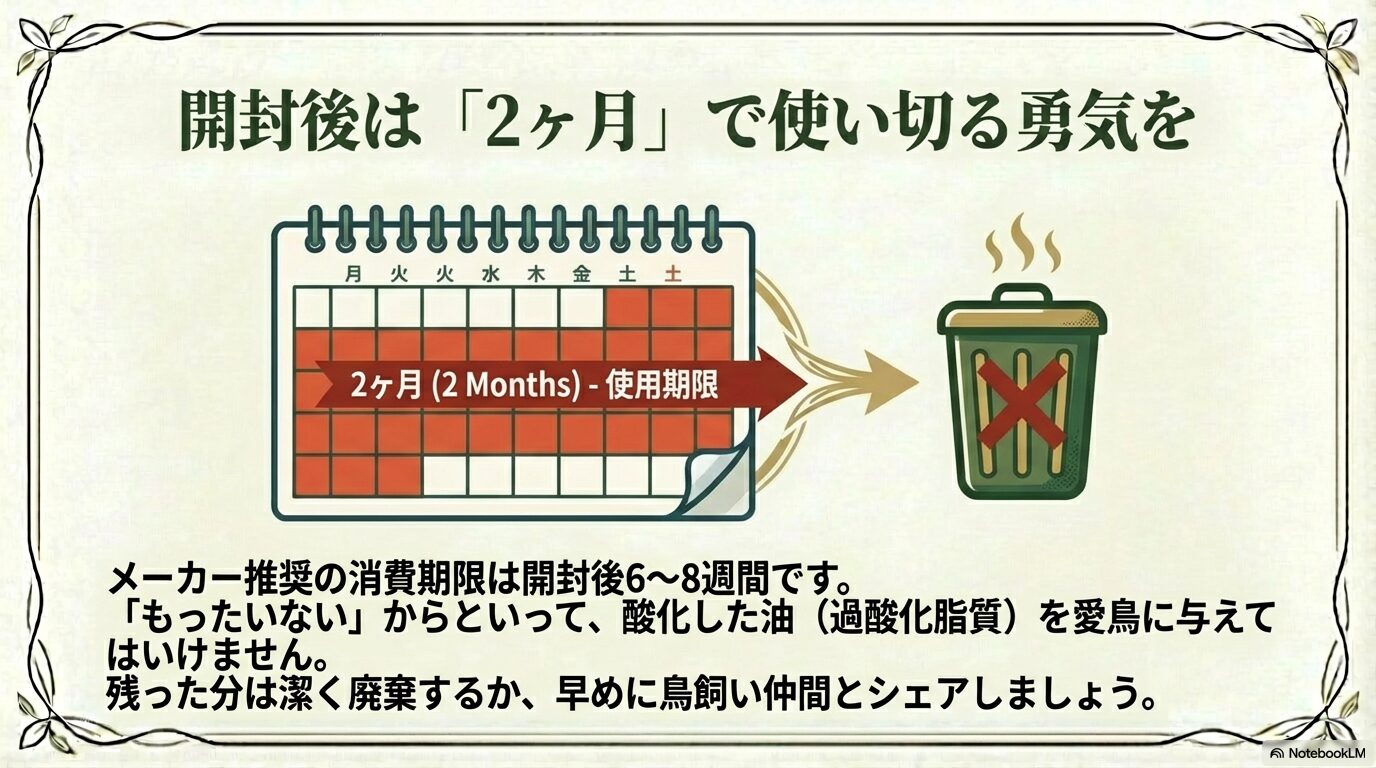 開封後の賞味期限を守って鮮度を保つポイント
