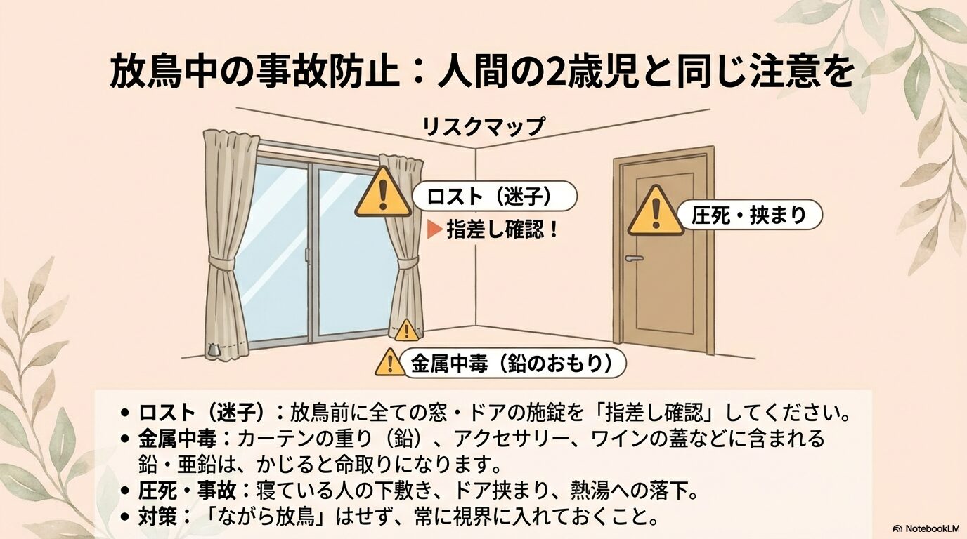 5-2. 物理的な事故要因と放鳥ルール