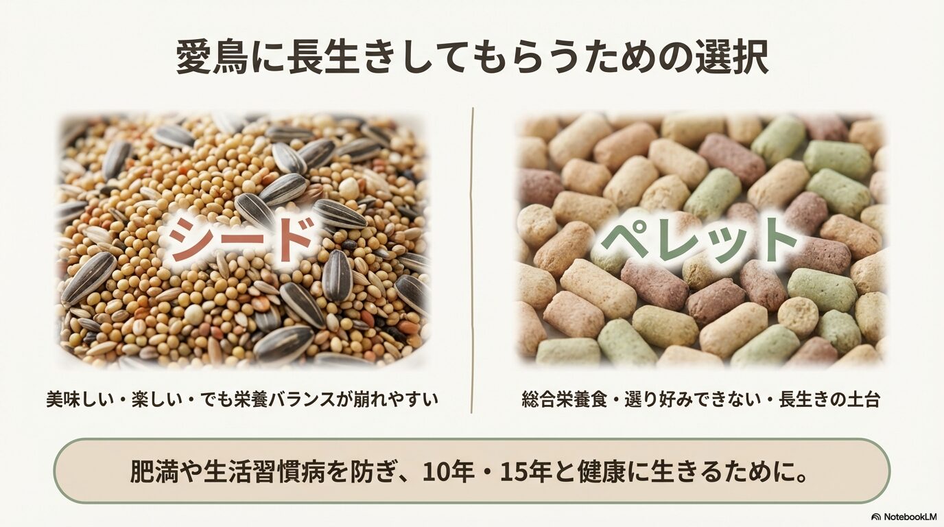 コザクラインコのペレット導入とおすすめの選び方