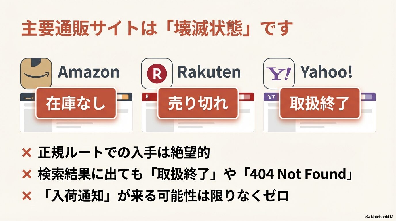 ズプリームフルーツブレンドXS製造中止の現状と在庫