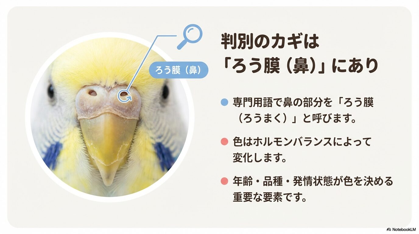 セキセイインコの性別見分け方とオス・メスの性格