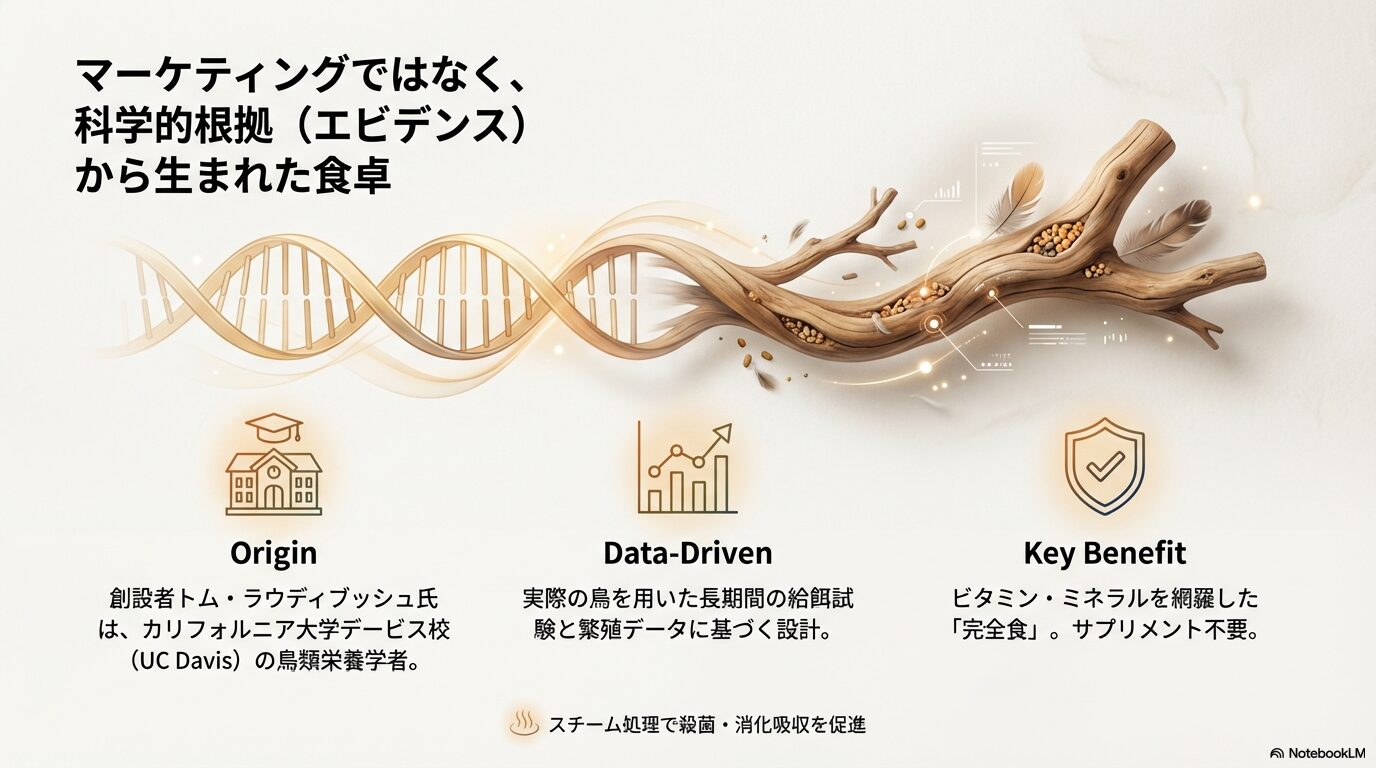 科学的根拠に基づいた成分と栄養バランスの魅力