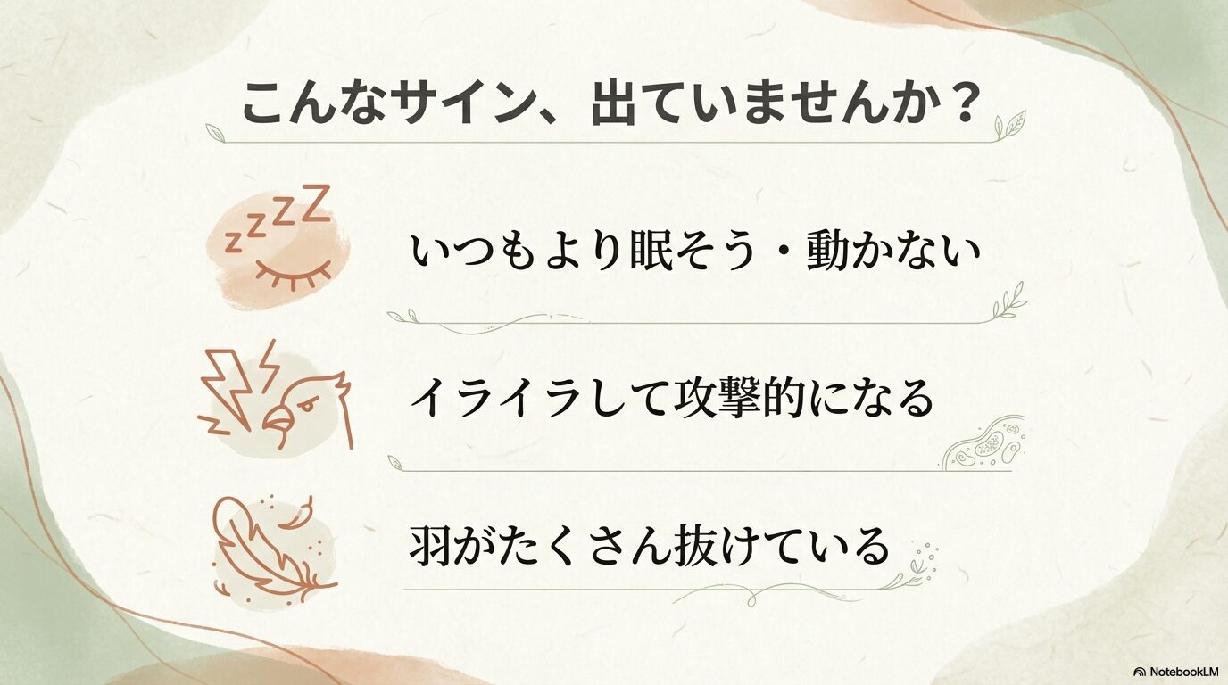 換羽期のインコの餌選びと栄養管理