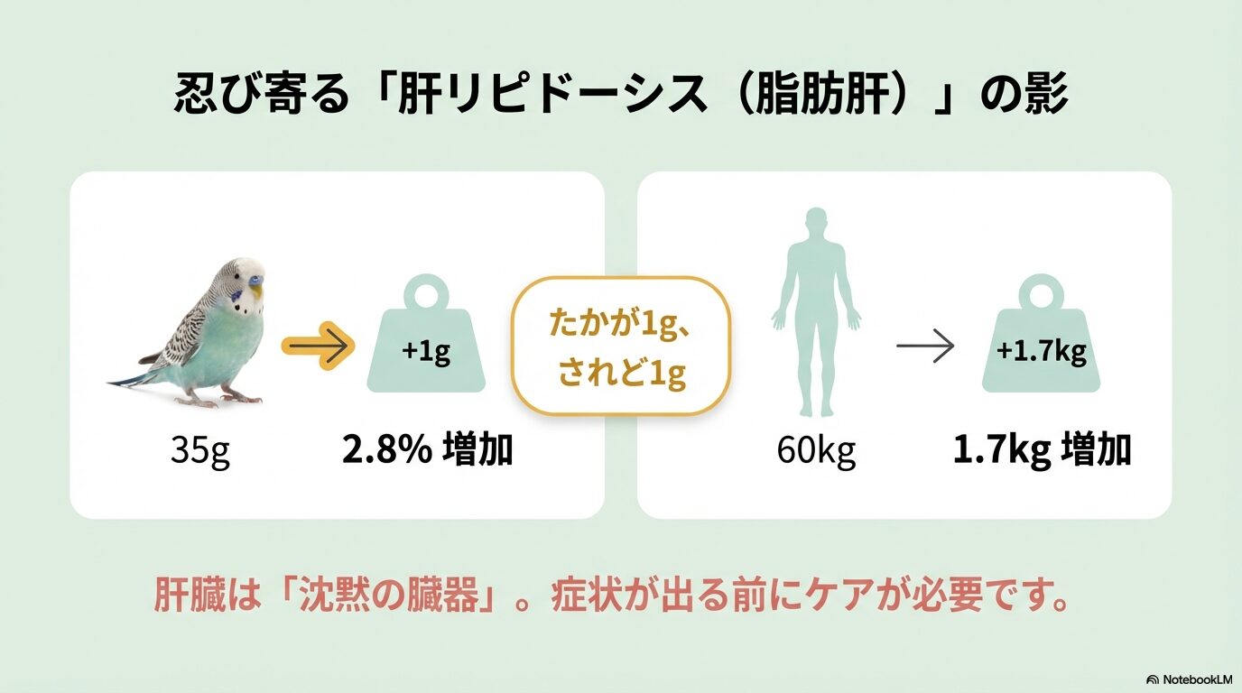 【インコのダイエット】肥満の原因を知ろう