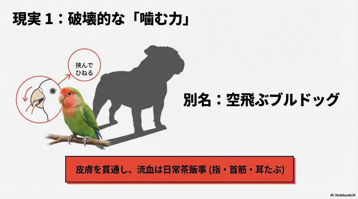 凶暴で噛み癖が治らない悩み