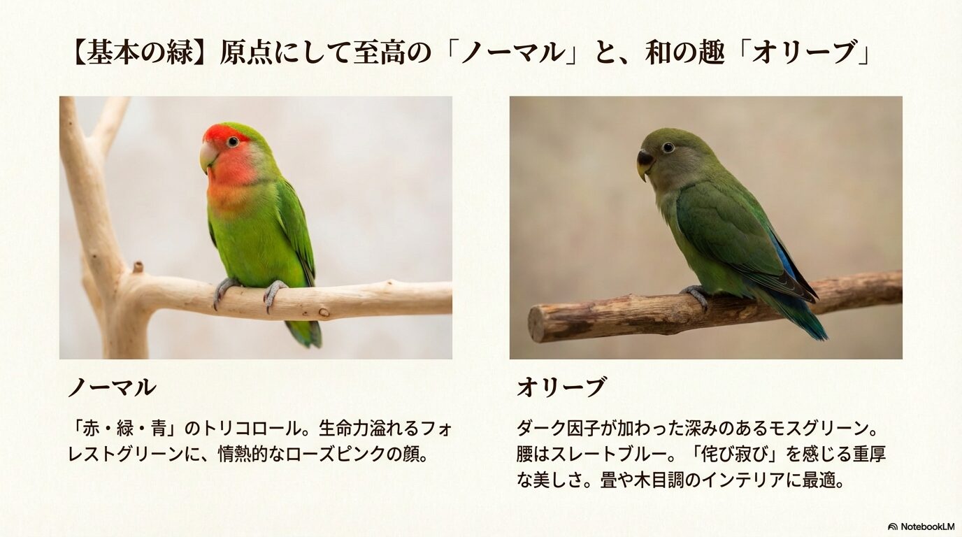 コザクラインコの色と人気種類図鑑