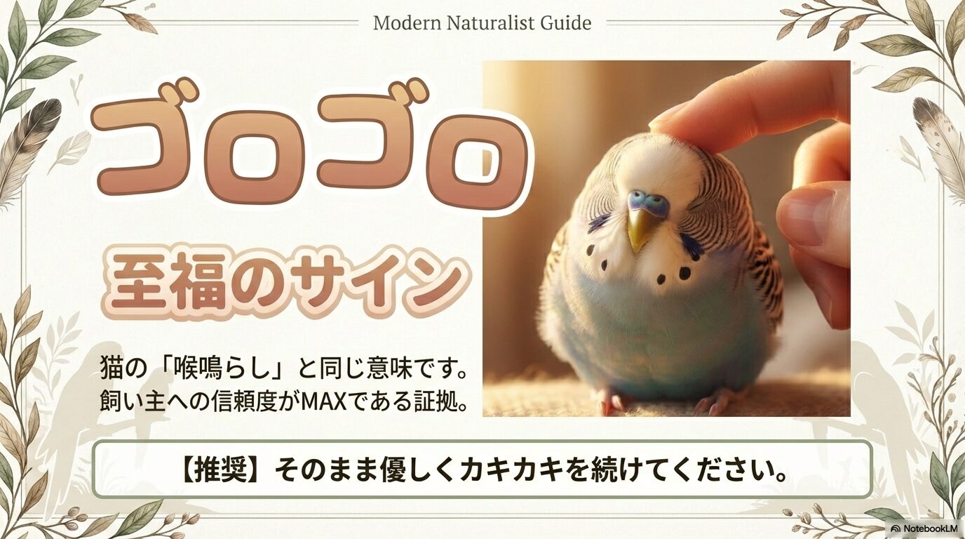 セキセイインコの鳴き声の種類と意味一覧