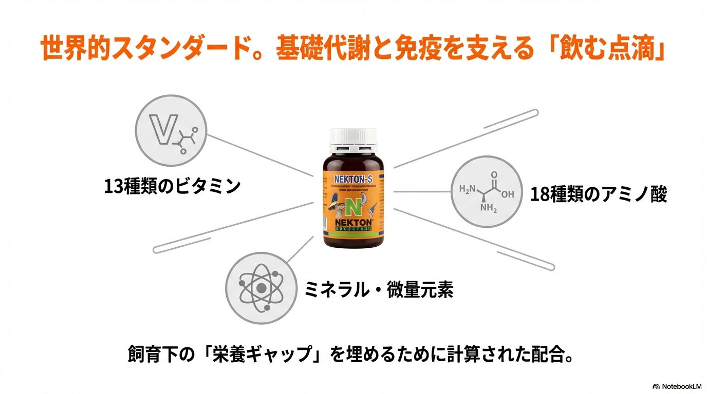【評判】ネクトンSの効果と口コミ！副作用や種類の違いを愛鳥家が徹底解説！