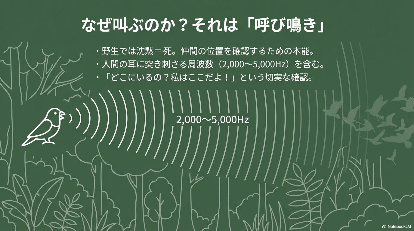 呼び鳴きがうるさい理由は？分離不安と本能の解説