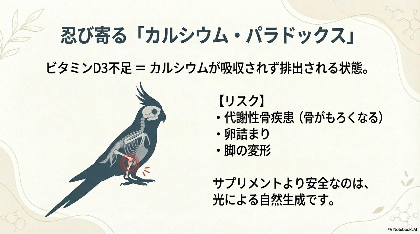 ビタミンD不足と日光浴の必要性