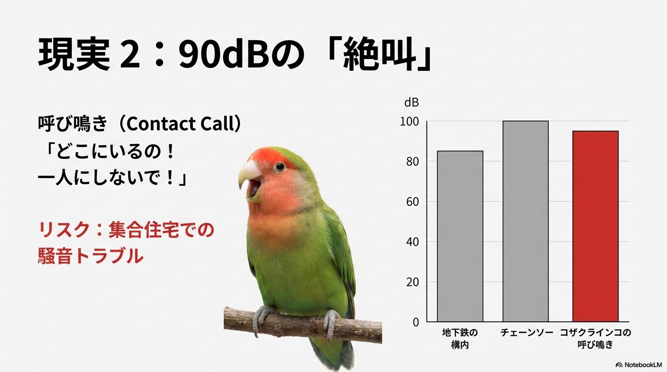 うるさい呼び鳴きと防音の難しさ