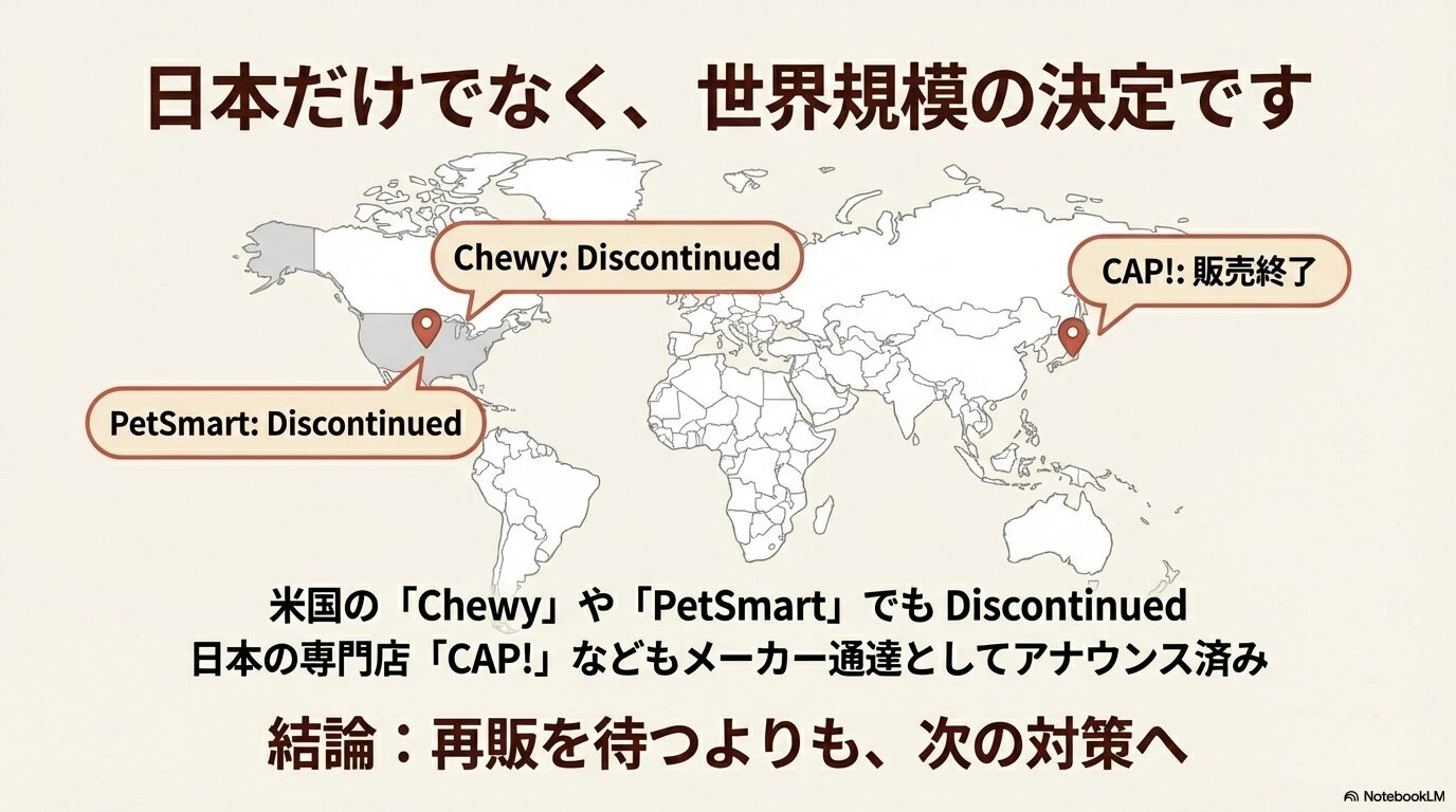 製造中止はいつ決まったのか公式情報