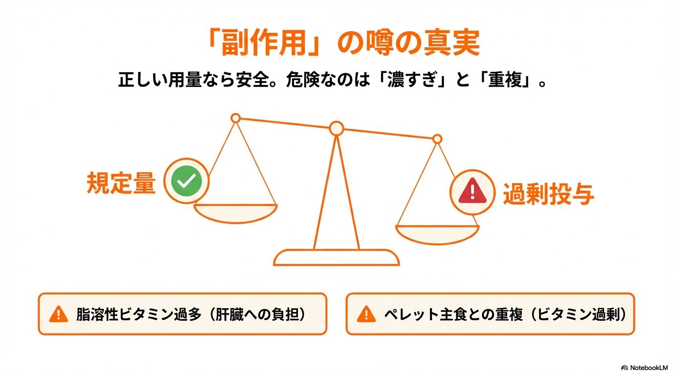 気になる副作用や毒性の真実と安全性