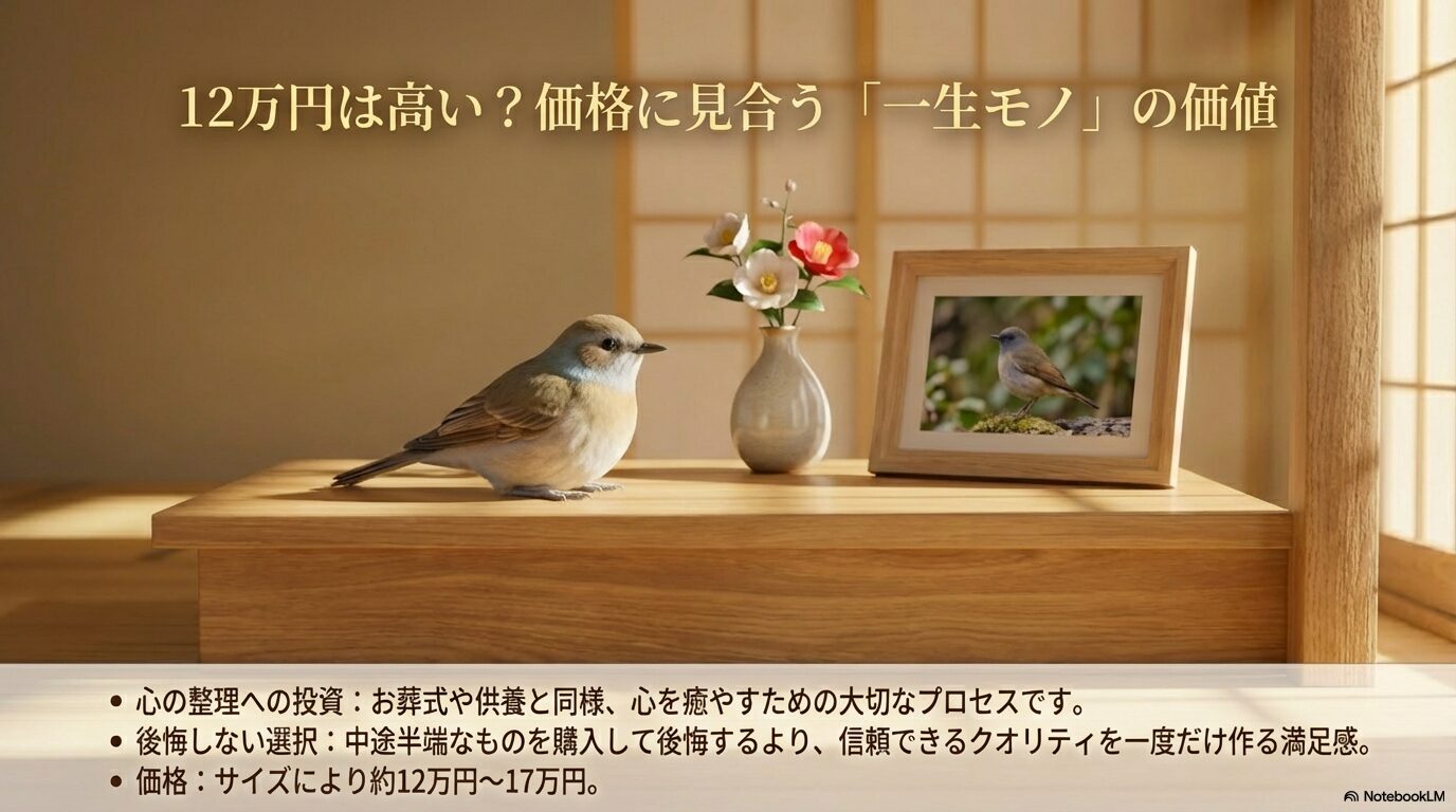 12万円は高い?価格に見合う一生モノの価値