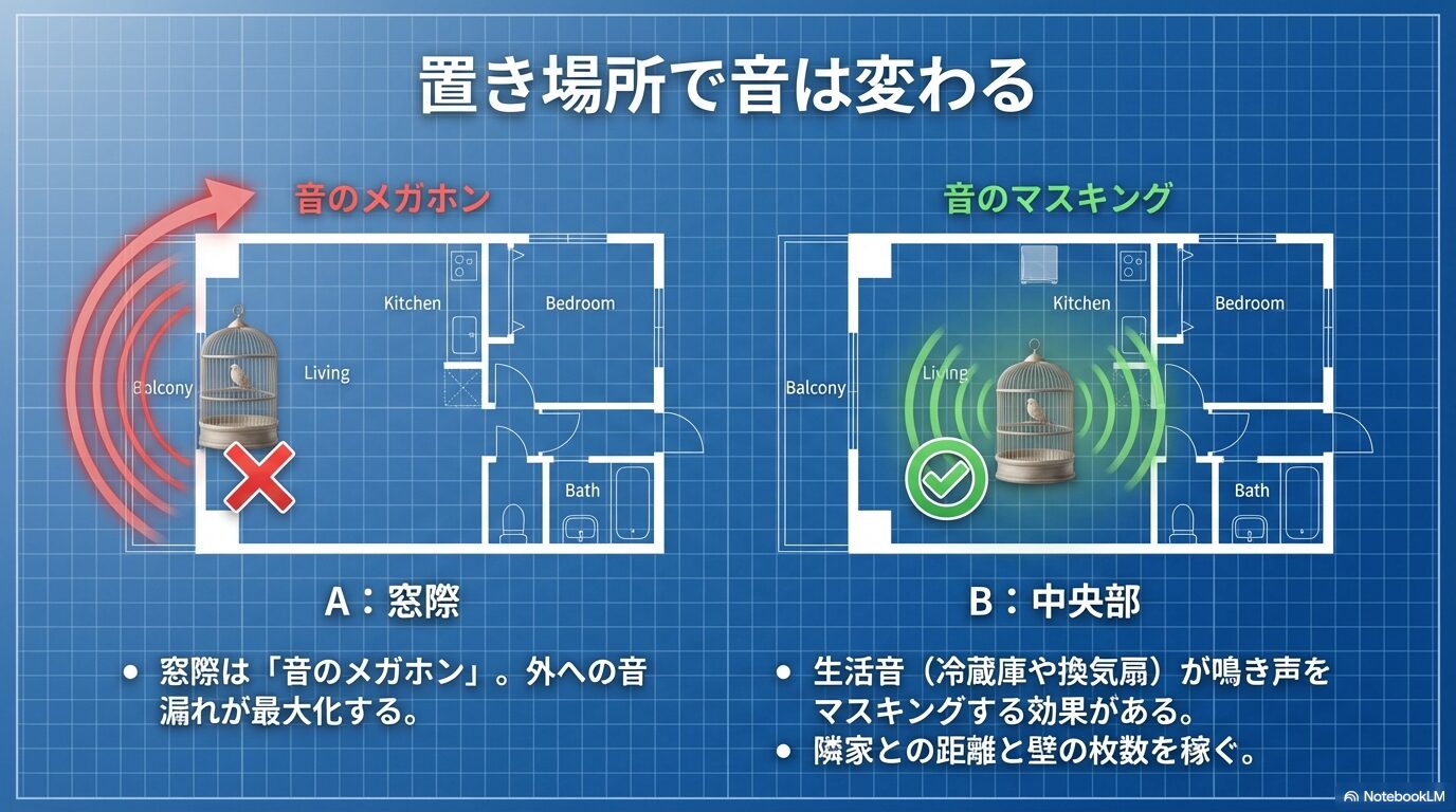 部屋の配置も重要！キッチンが防音に有利な理由