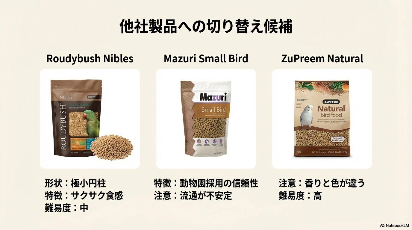 ラウディブッシュなど他社への移行