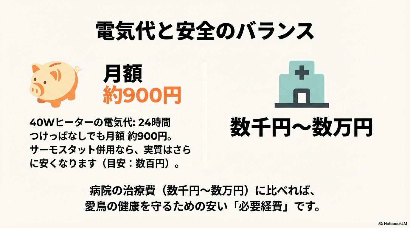 気になるヒーターの電気代を比較