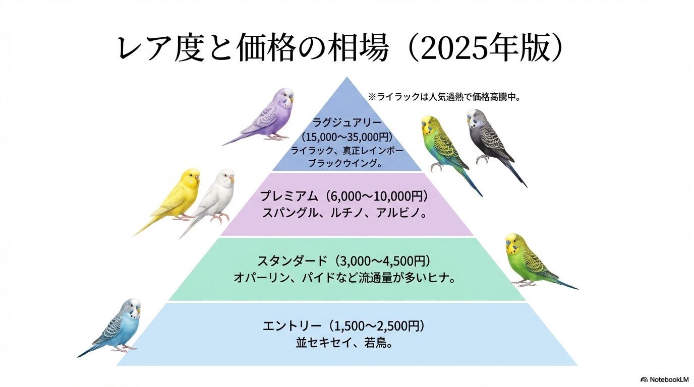 珍しい高級品種の値段と最新の市場相場