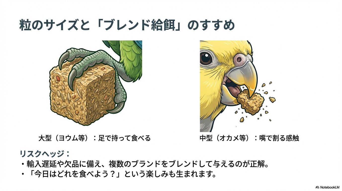 人気のおすすめペレットと国産フードの選び方