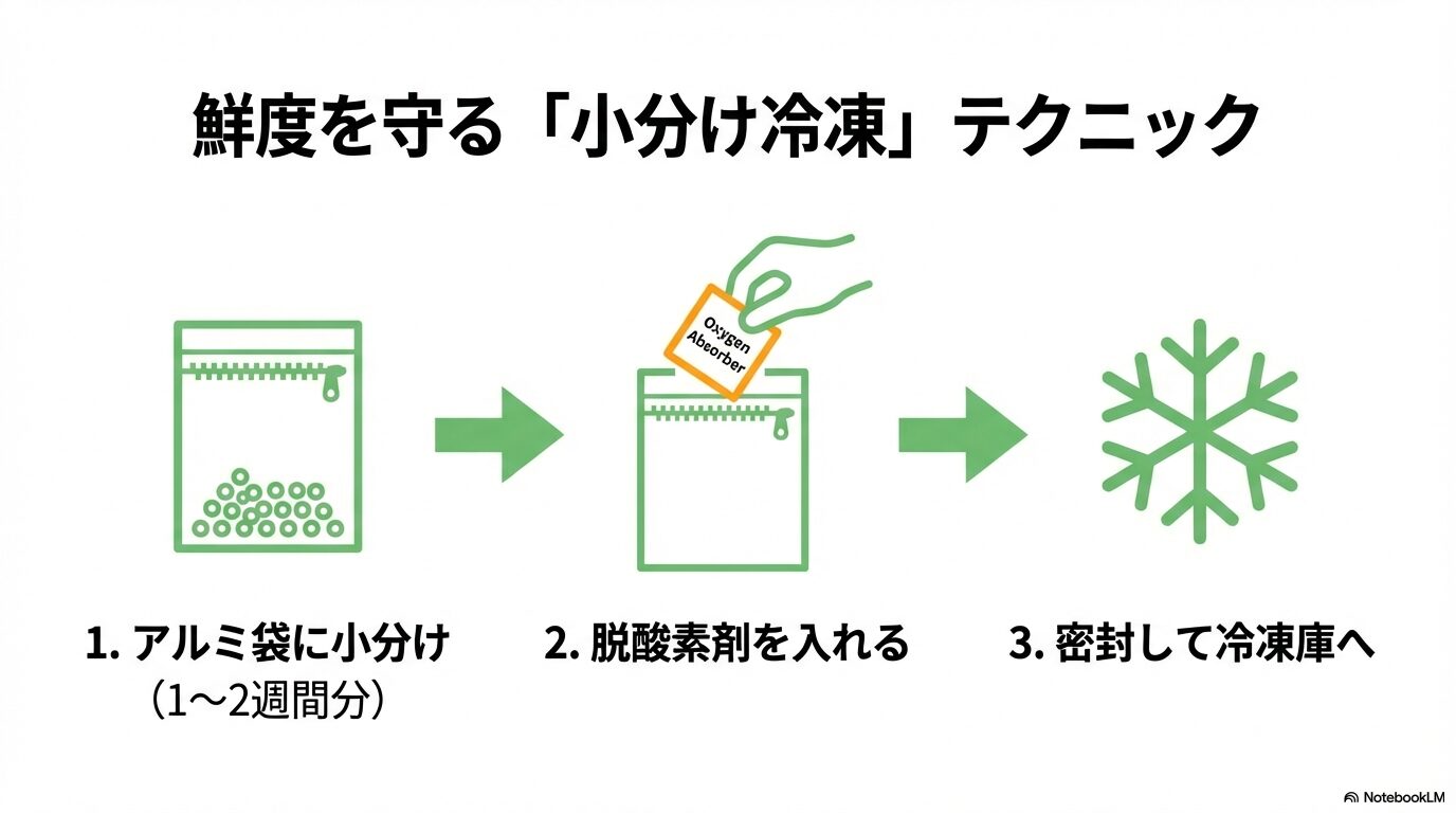 文鳥のハリソンペレット小分け保存と種類の選び方対策