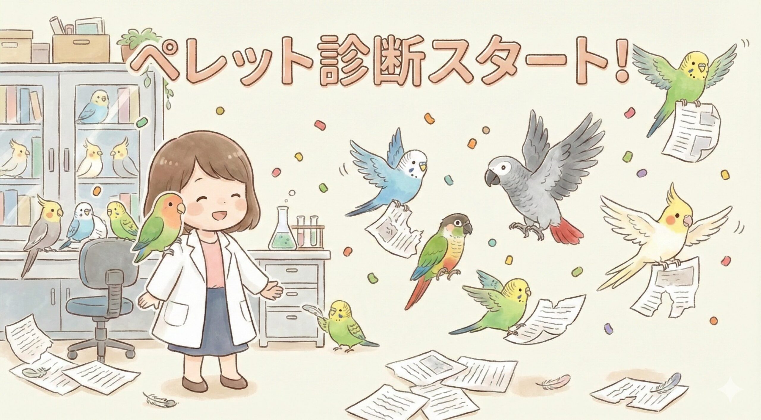 ペレット診断スタート