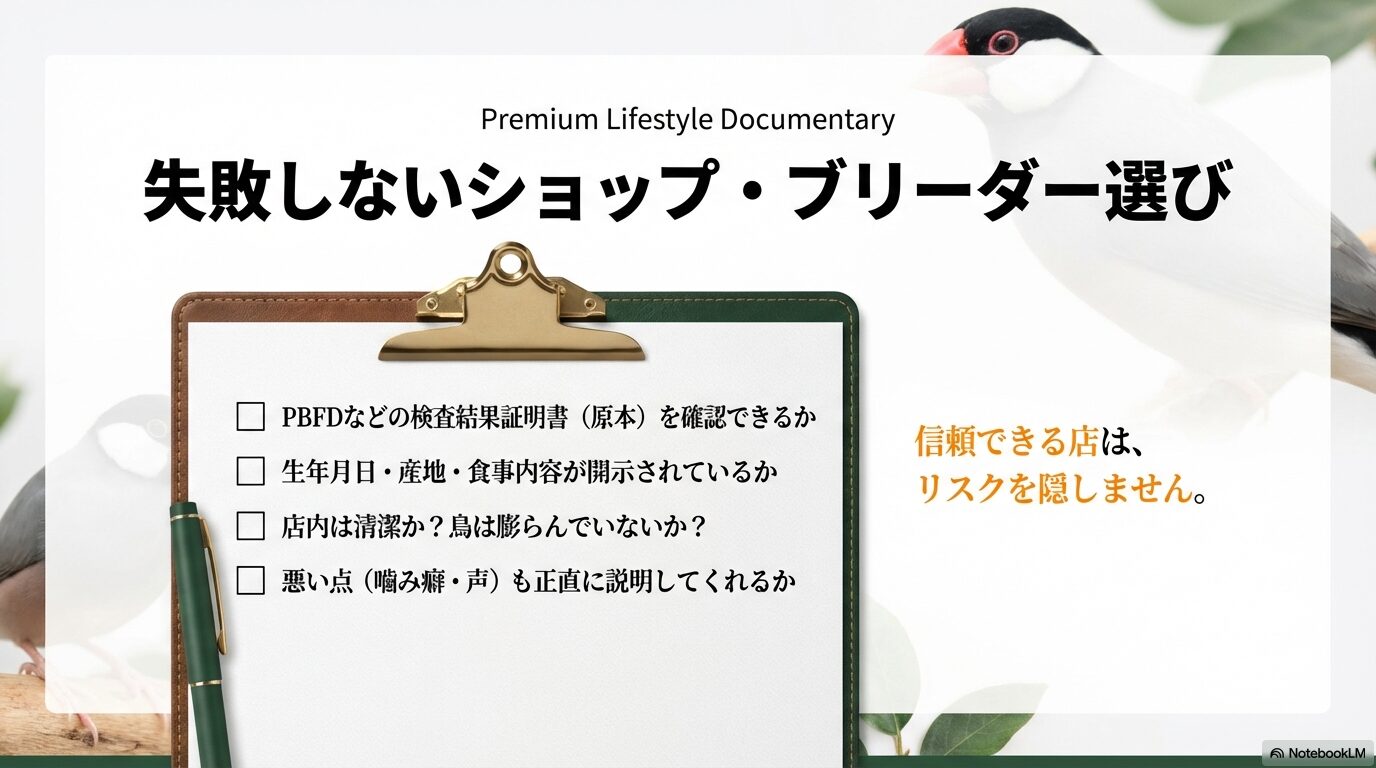 評判の良い販売店やブリーダーの選び方