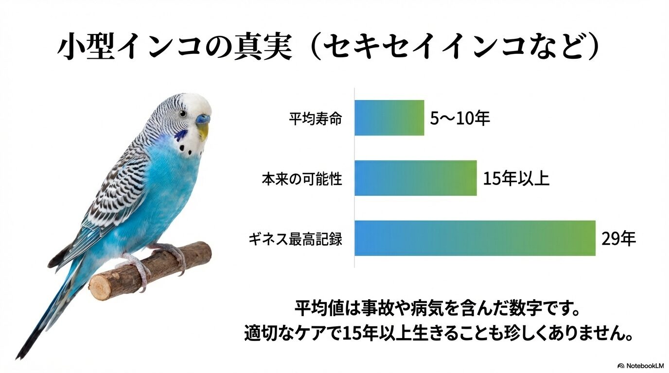 インコは何年生きるのか種類別に解説