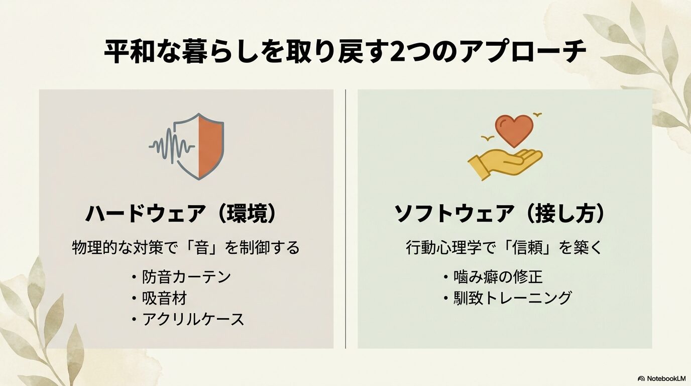 マンション飼育での近所迷惑と防音対策