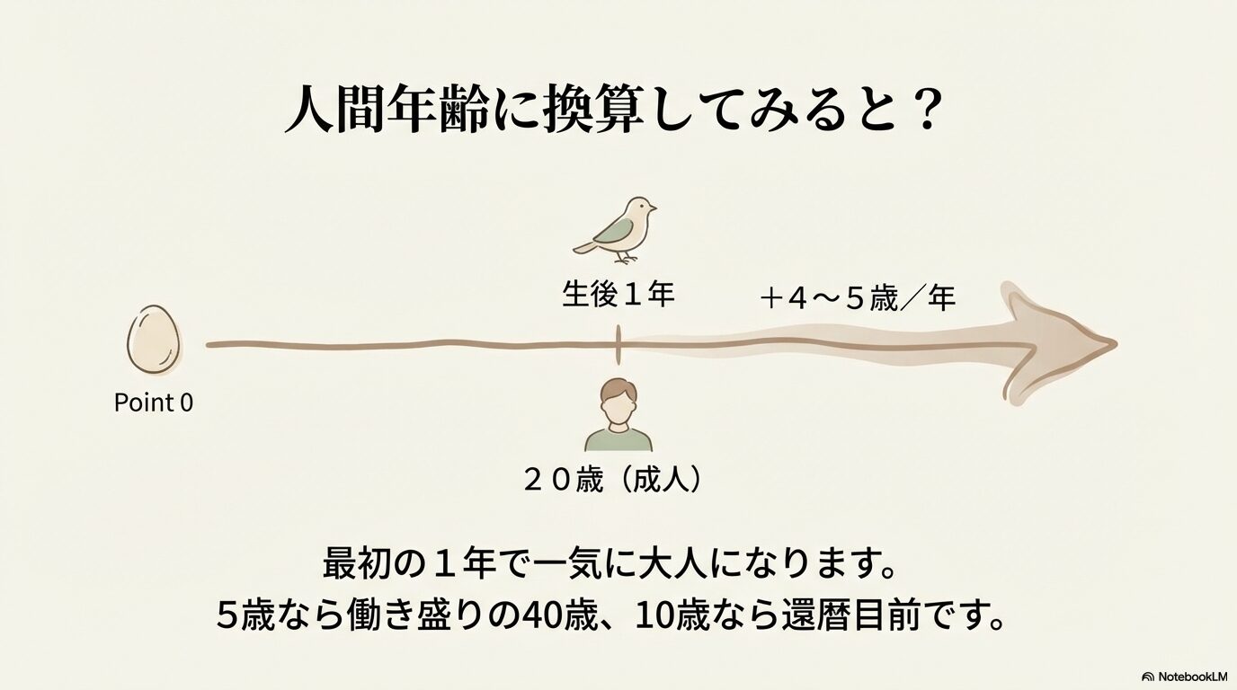 インコの寿命を人間年齢に換算する方法