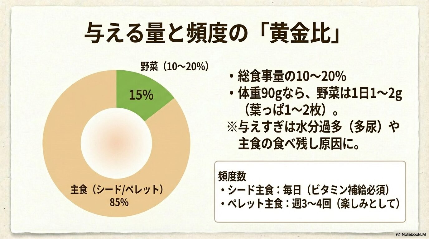 毎日の食事における適切な野菜の量と頻度の目安