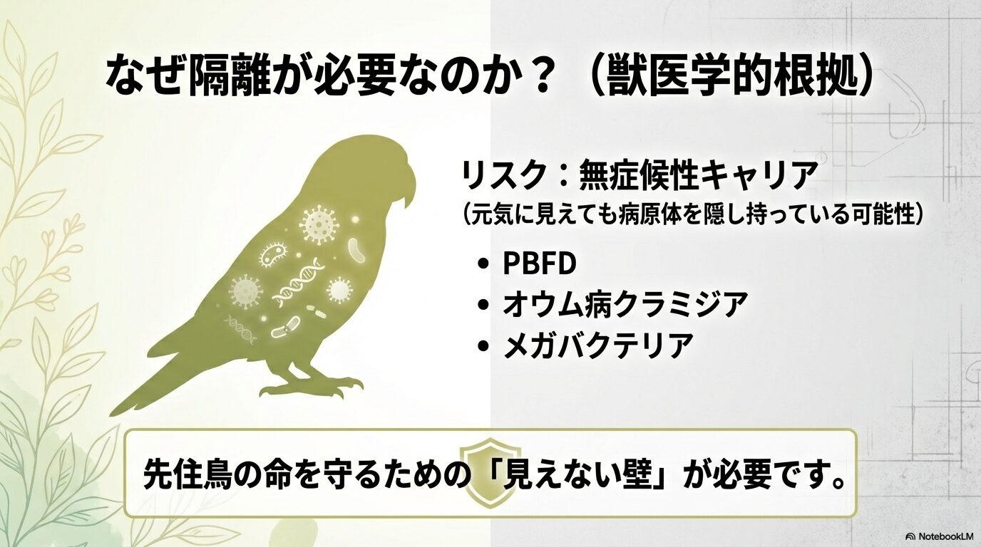 お迎え後の隔離期間と検疫の重要性