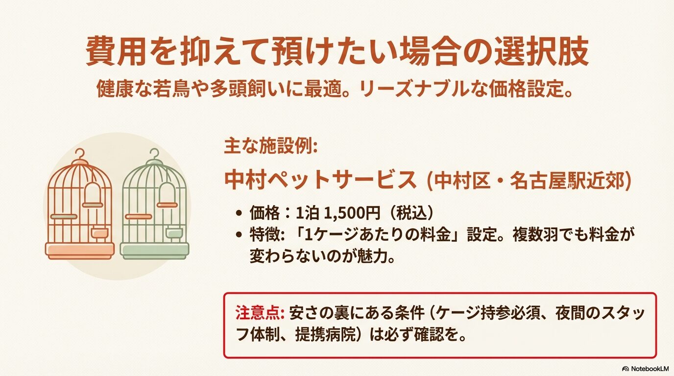 安い料金で預けられる名古屋市内の施設