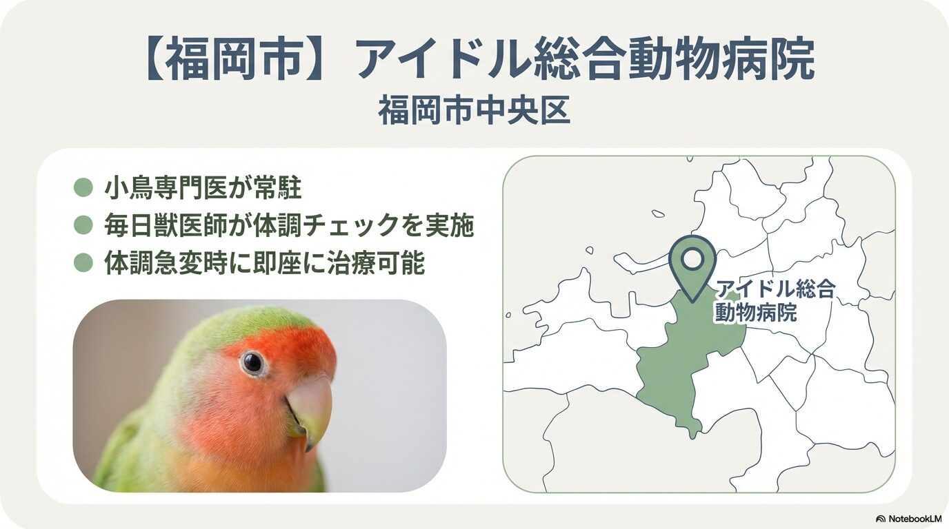 福岡市中央区のアイドル総合動物病院と料金体系