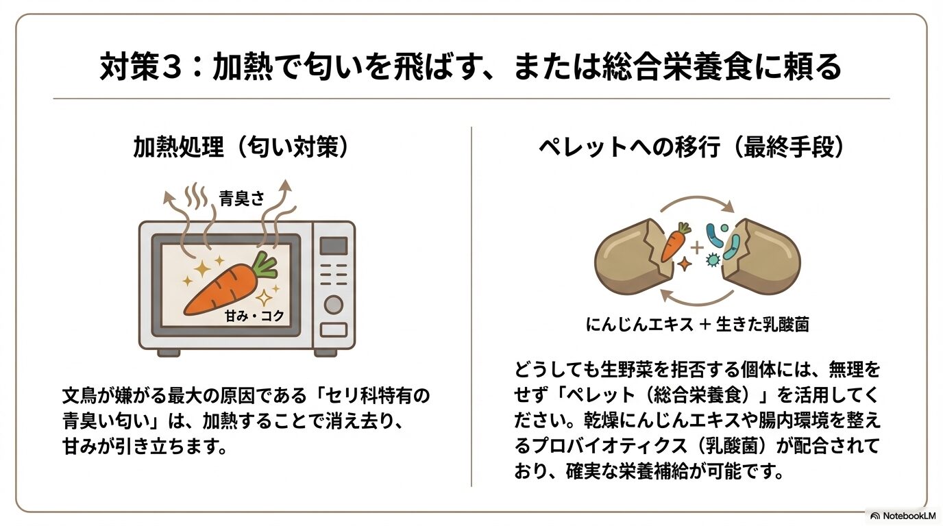 加熱して匂いを消す簡単な対処法