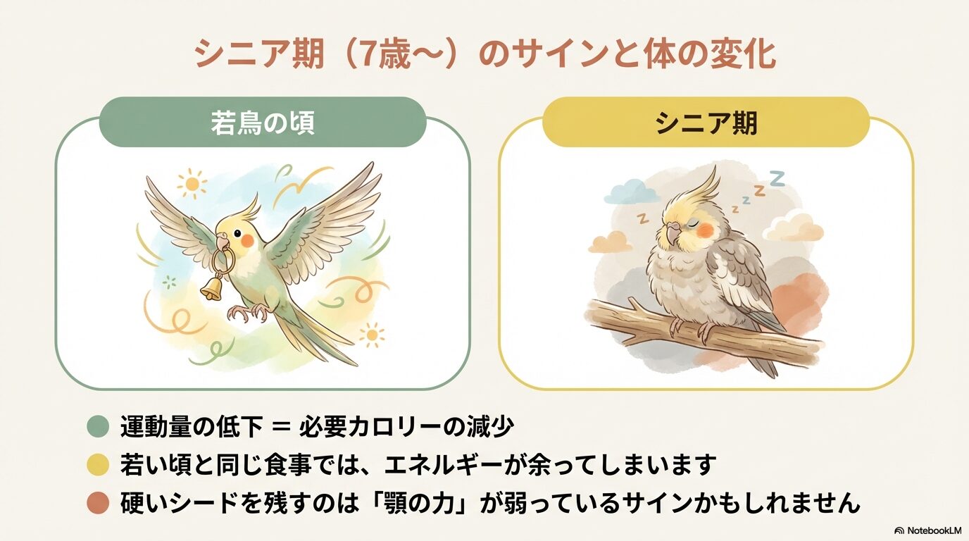 セキセイインコの老鳥におすすめの餌は?シニア期のペレット・シードの選び方