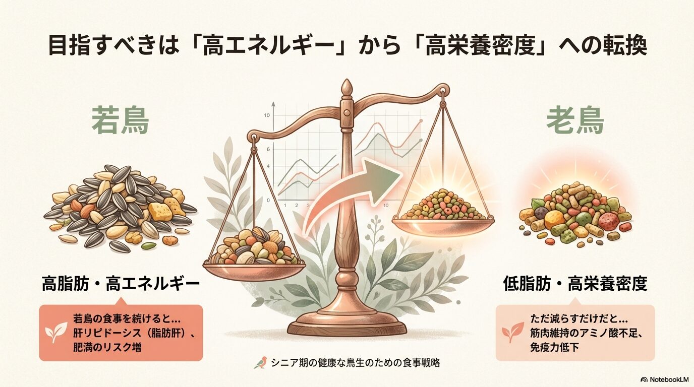 主食はペレットとシードどちら?