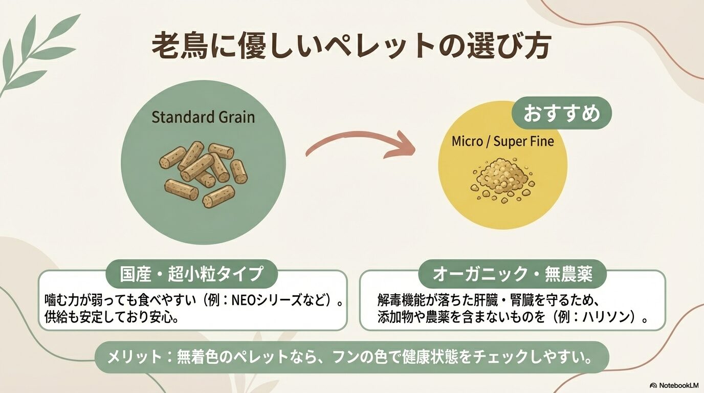 セキセイインコの老鳥におすすめの餌と与え方