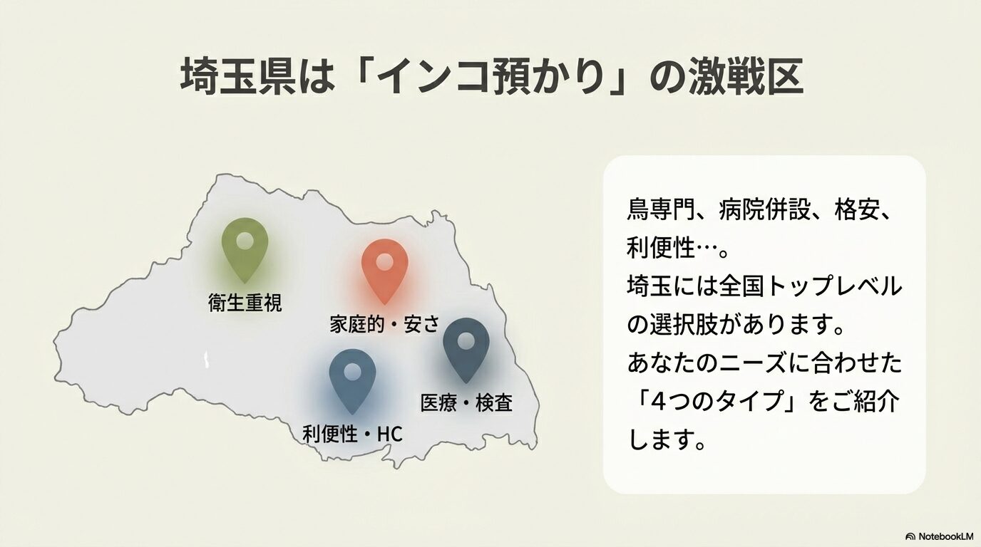 インコのペットホテルで埼玉のおすすめ