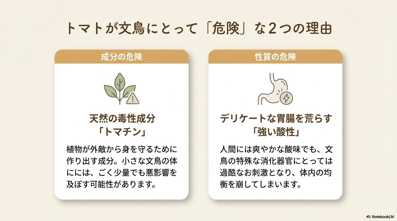 文鳥にトマトは危険？その理由を徹底解説