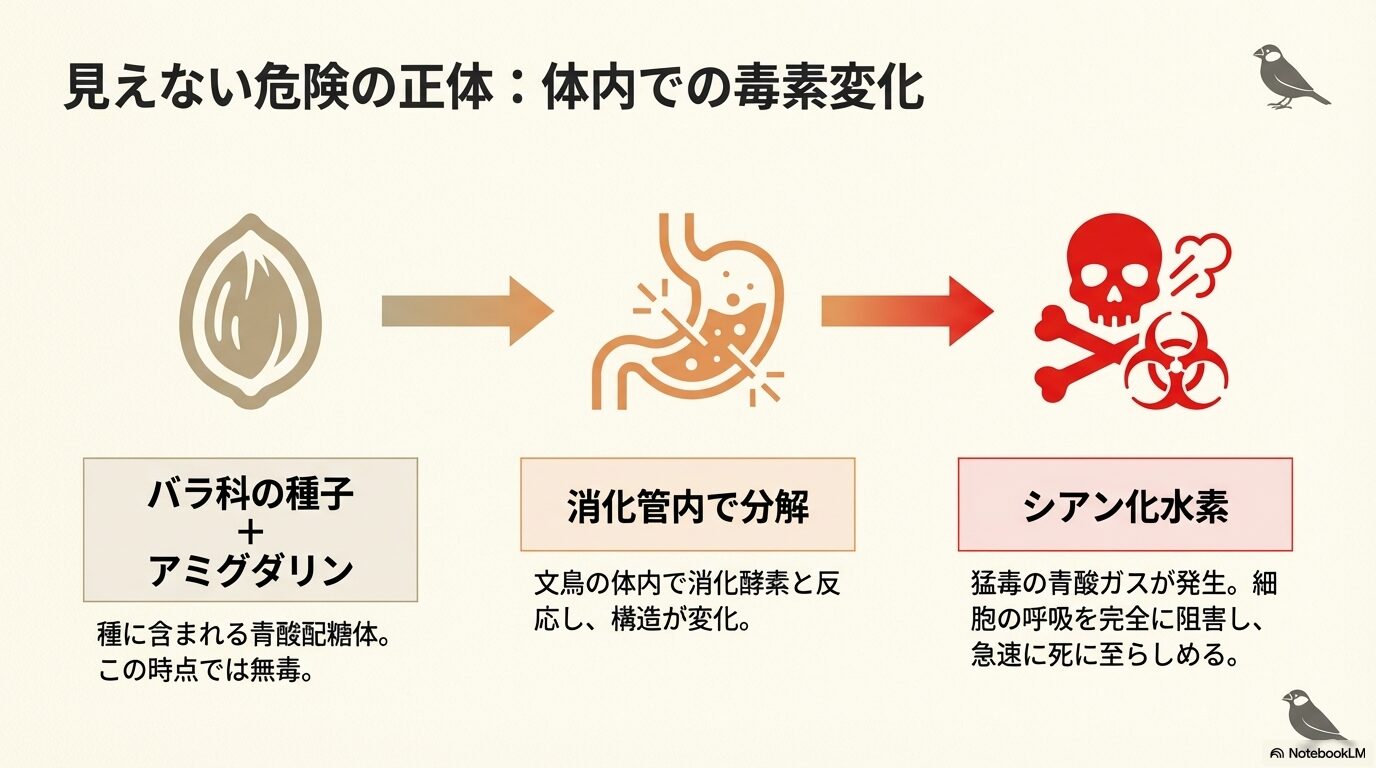 文鳥と桃:その危険性の核心